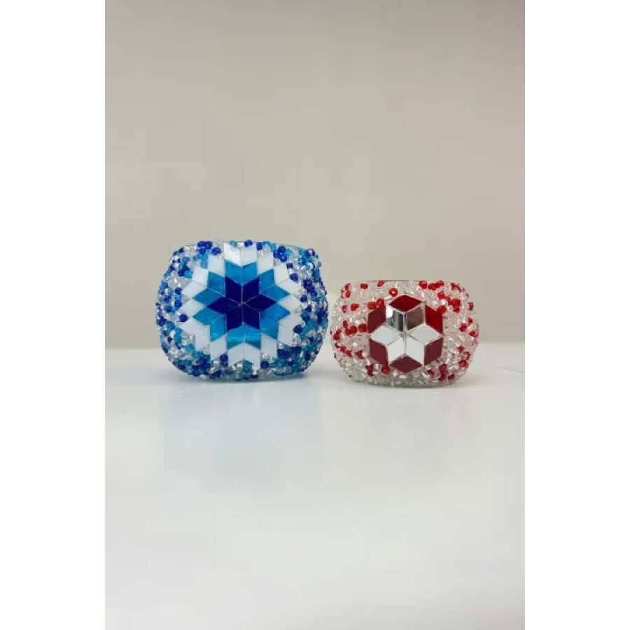 Kit Portavelas - Mosaico en Casa