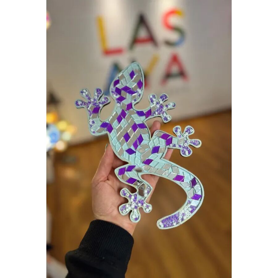 Lagartija de Madera - Mosaico en Casa