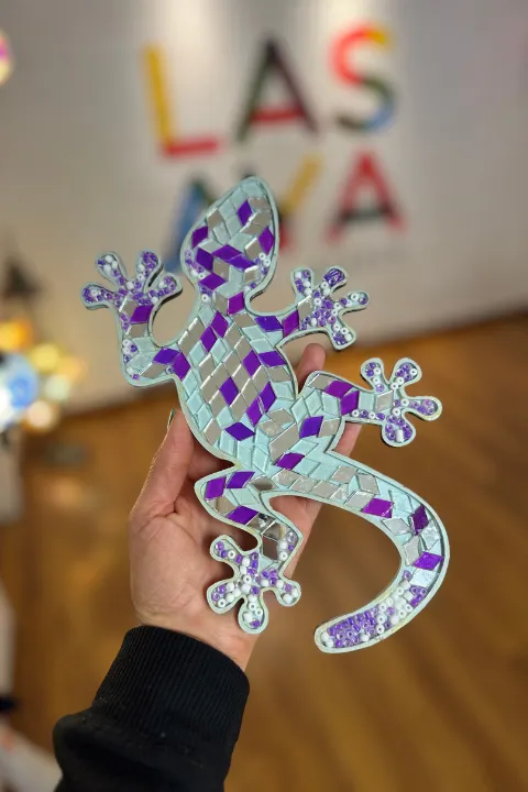 Lagartija de Madera - Mosaico en Casa