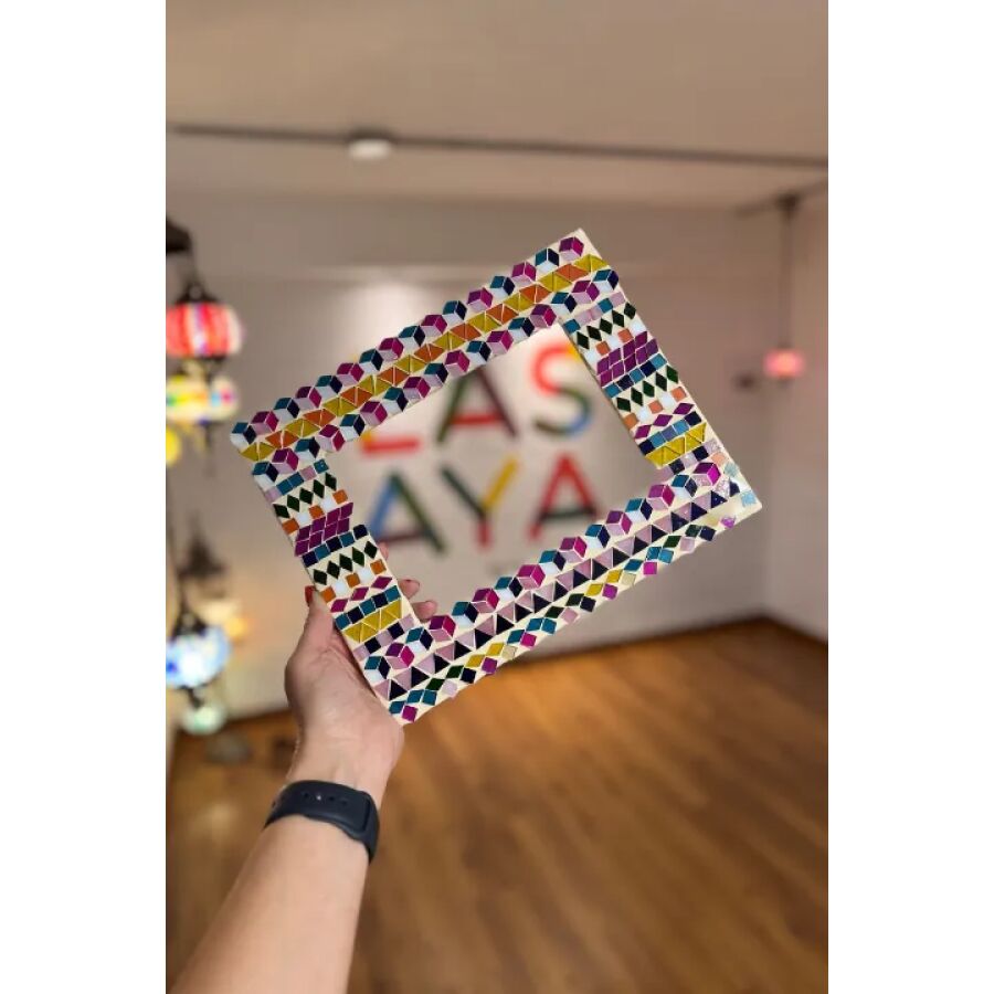 Portarretratos de Madera - Mosaico en Casa