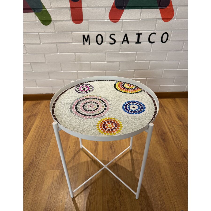 Taller Mosaico Mesa Auxiliar